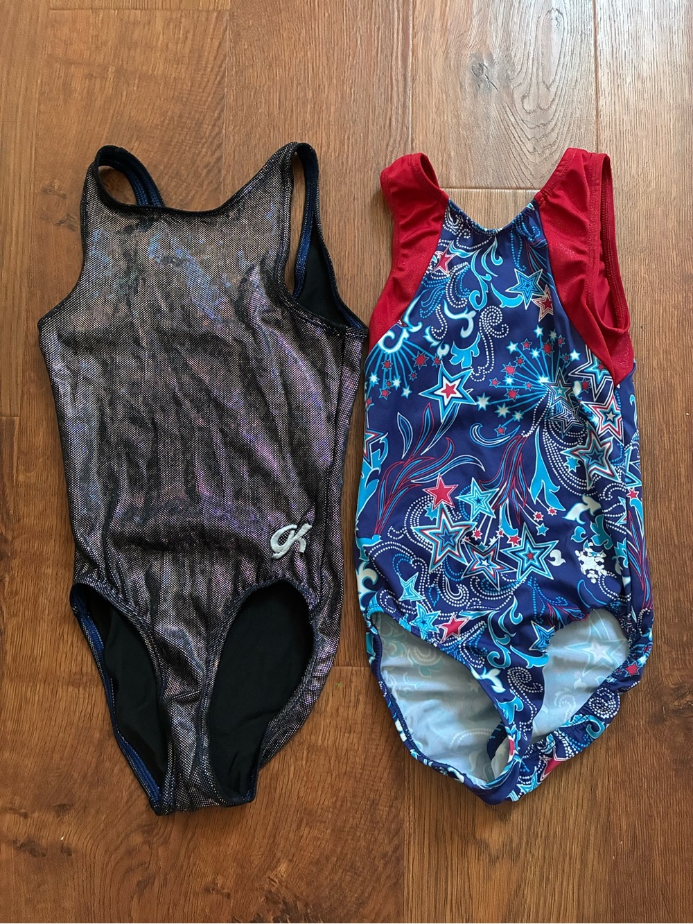Gymnastics leotards bundle size CM
GK elite and snowflake design